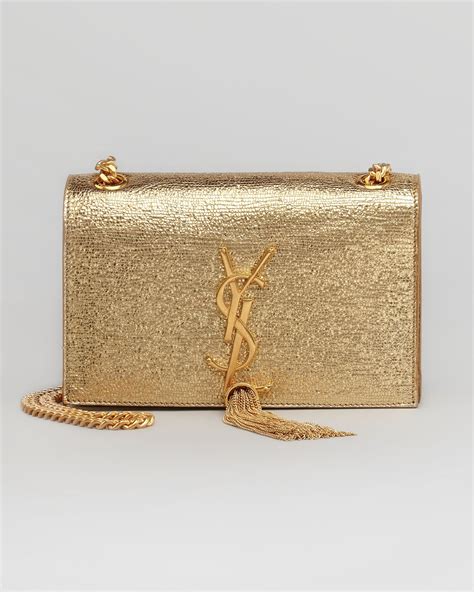 ysl clutch tassel